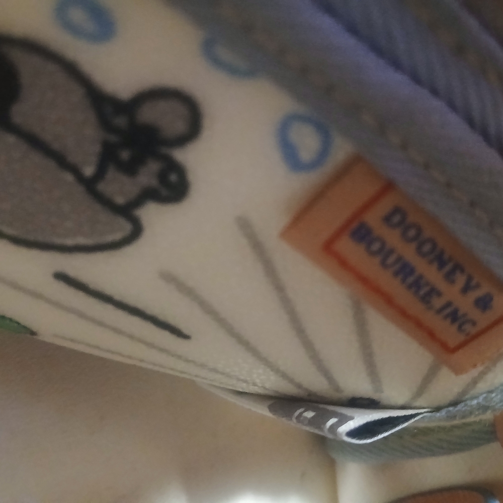 Dooney & Bourke Disney White and Tan Tote Bag - Picture 4 of 5